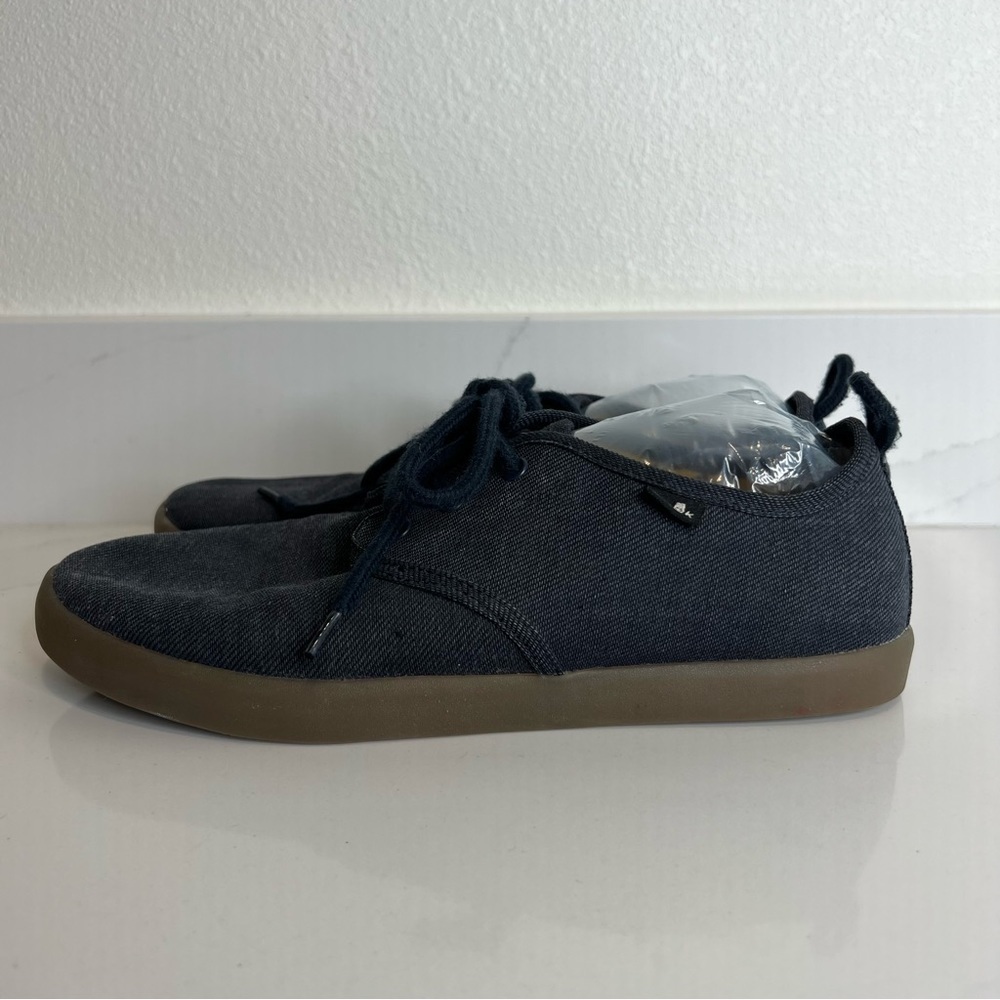 Sanuk Guide TX Dark Blue Lace Up Round Toe Low Top Mens Shoes Size 8.5